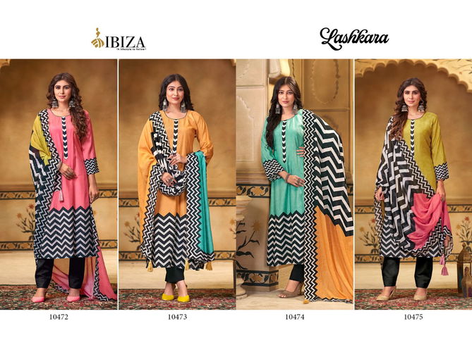 Lashkara Ibiza Printed Designer Salwar Suits Catalog